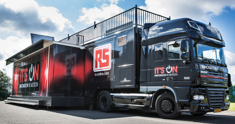 RS components' Live truck tour to educate and inspire existing and future engineers 